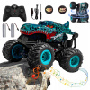 MONSTER TRUCK DINOZAUR ZDALNIE STEROWANY SAMOCHÓD PRE DETI S LED SVETLOM