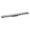 Hansgrohe RainDrain Match Sprchový žľab s roštom z nehrdzavejúcej ocele 800, s výškovo nastaviteľným rámom, chróm 56038000-HG