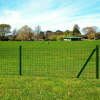 Plot vidaXL Euro, sieťka, stĺpiky, 10 x 1,2 m