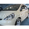 Plexi, ofuky Honda Jazz 5D 2001 =>, přední + zadní