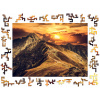 Puzzle Adawoo 218 dielikov Horské štíty