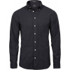 Tee Jays | 4000, Košeľa Oxford Perfect s dl. rukávom, čierna, 3XL