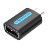 Adaptér Vention USB CDTB0, USB-C samec na USB 2.0 samica (čierny)