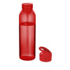 Plastová športová fľaša, červená