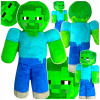 MINECRAFT PLYŠOVÁ HRAČKA ZOMBIE ZOMBIAK PLYŠÁK