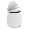 Kúpeľňový odpadkový kôš ELEGANTNÝ biely 5 l WENKO
