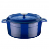 Lava metal Hrnec Ø 28 cm, 6,7 l, litinový, modrý LVYTC28K2BLU