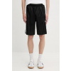 Šortky adidas Originals Poly Short pánske, čierna farba, JC6245