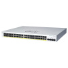 Cisco CBS220 Smart 48-portový GE PoE 4x1G SFP prepínač (CBS220-48P-4G-EU)