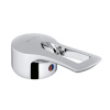 Kludi Mx - Páka pre jednopákovú batériu, chrom 7439105-00