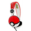 OTL SLÚCHADLÁ NA UŠI Pokémon POKEBALL KÁBLOVÉ PRE DETI MINIJACK 3,5MM (PK0445)