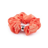 Stoklasa Saténová scrunchie gumička do vlasů / náramek s korálkem - 8 korálová