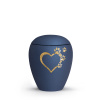 Zvieracia urna Verona Heart - Navy 1,5l