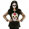 Blúzka Dia De Los Muertos, mexická, Halloween M/L