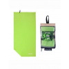 Spokey SIROCCO XL Rychleschnoucí uterák 80x150 cm, zelený s odnímatelnou sponou