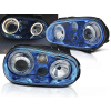VW GOLF 4 09.97-09.03 - predné modré svetlá hlavné ANGEL EYES