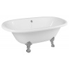 Polysan REGATA voľne stojaca vaňa 175x85x61cm, nohy chróm, biela SPH 10231