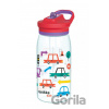 Plastová fľaša s náustkom Glow Kids Cars 580 ml - Quokka