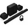 Sonos Ace Black + Sonos Arc Ultra + Sonos Sub 4 + 2x Sonos Era 300 bundle