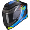 SCORPION prilba EXO-R1 EVO AIR Vatis black/blue - XL