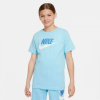 Nike Sportswear T-Shirt Junior Aquarius Blue 9-10 let