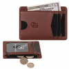 Peňaženka - James Hawk Peňaženka Prírodná koža čierna zipsová peňaženka - pánsky produkt (James Hawk Zip Wallet Leather Peňaženka + zadarmo)
