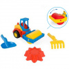 Tech Truck Cestný valec a set do piesku 24cm - Wader