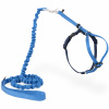 PetSafe Easy Walk Cat Harness Royal Blue - postroj a bungee vodítko pre mačky, modrá - S