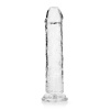RealRock Crystal Clear Realistic 9″ priehľadné dildo s prísavkou 25,5 x 4,5 cm