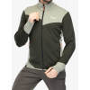 Flísová mikina Salewa Puez Waffle Hyb PL Jacket - olive/shadow