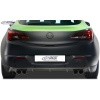 RDX Racedesign zadní spoiler na nárazník difusor (PUR) Opel Astra J GTC pro dvojitý výfuk (NE pro OPC) -- rok výroby 2009-15