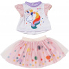 BABY born Tutu Dress Unicorn 43cm, Šaty pre bábiku, 3 rok / roky