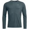 Pánske funkčné tričko Ortovox 185 Rock'N'Wool Long Sleeve M Veľkosť: XL / Farba: svetlosivá