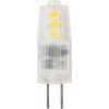 Diolamp SMD LED Mini Capsule číra 1,5W/G4/12V AC-DC/3000K/150Lm/360°