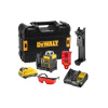 DEWALT Akumulátorový krížový čiarový laser 18 V (červený) (1 x 2 Ah + nabíjačka) DCE0811D1R