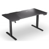 ENDORFY herný stôl Atlas L electric / 150cm x 78cm / nosnosť 80 kg / elektricky výškovo nastavitelný (73-120cm) / čierny EY8E004