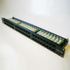 DATACOM Patch panel 48p. Cat5e 1U BK 8x6p. Modul, UTP, 19'' 3004