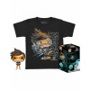 Funko Tričko detské Overwatch - Tracer + figúrka Funko Pocket POP! (veľkosť 11-12 rokov)