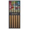 Tokyo Design Studio Čínske paličky set 5 párov mačky a postavičky