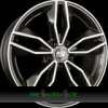 MSW MSW 71 8x18 5x112 ET35.00 gloss dark grey full polished