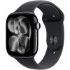 Apple Watch Series 11 Cellular 42 mm Klavírny čierny hliník s čiernym športovým remienkom M/L MF854WF/A