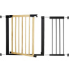Springos Bezpečnostná zábrana 75-110 cm BABYLOCK hnedá/čierna