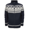 BRANDIT svetr pánský 5030.8 norský vzor zip 3XL tmavo modrá