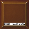 Romotop BARACCA 10 H Keramika Baracca: 67300 - Hnedá srnčia oceľ, keramika