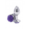 NS Novelties Rear Assets Rose Buttplug Small