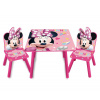 Detský stôl so stoličkami Minnie