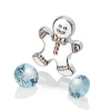 Prívesok Hot Diamonds Anais element panáčik modrý Topaz AC106