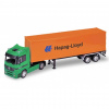 Welly 1:32 Mercedes Benz Actros Farba: Zelená