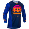 dres Kinetic K220 2020, FLY RACING (čierna/modrá/oranžová)