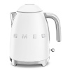 NoName Smeg KLF03WHMEU, rychlovarná konvice, 1,7 l, (7 šálků), 2400 W, styl 50. let, matná bílá KLF03WHMEU